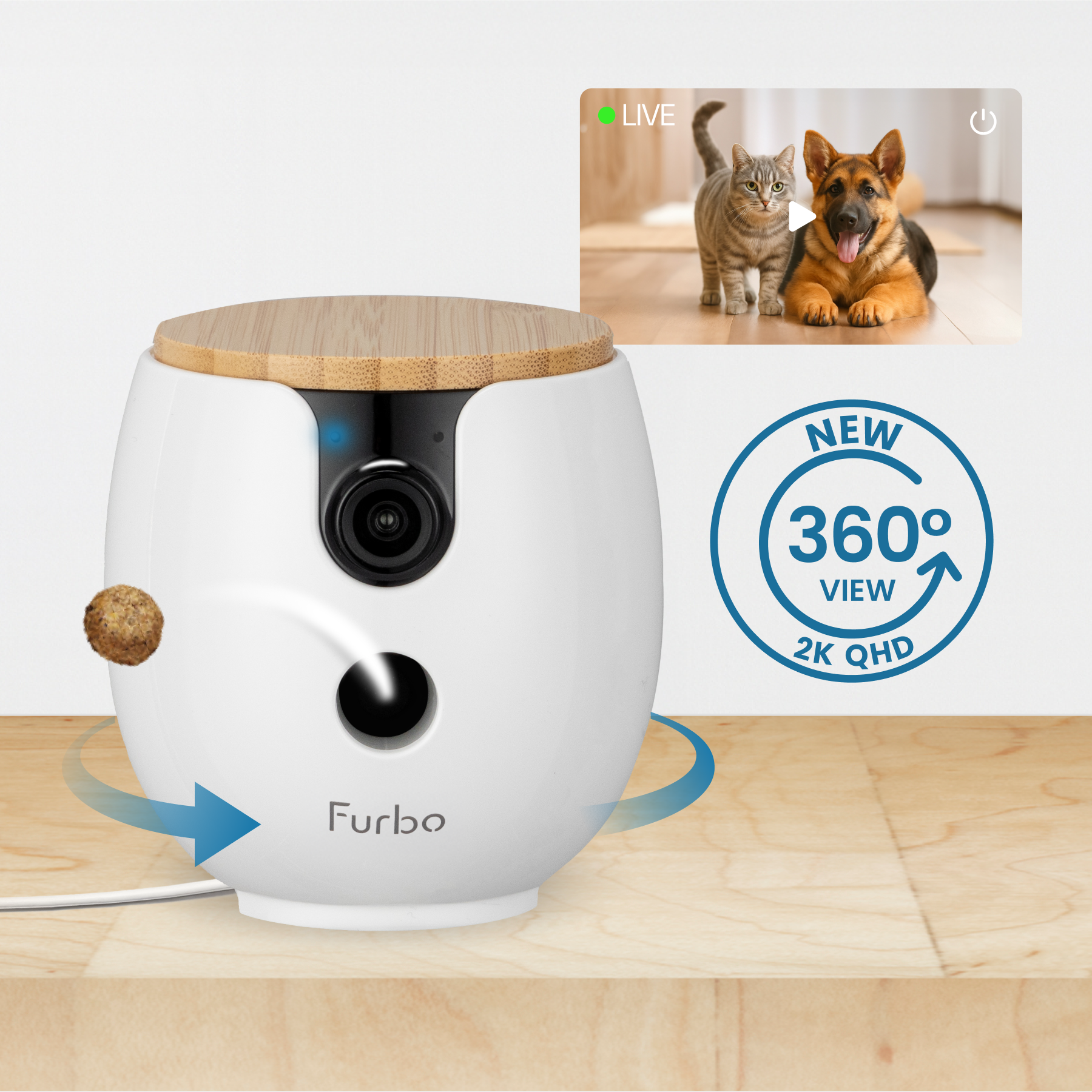 小資輕鬆訂方案 - Furbo Mini 360°